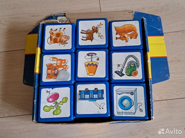 Развивающие кубики