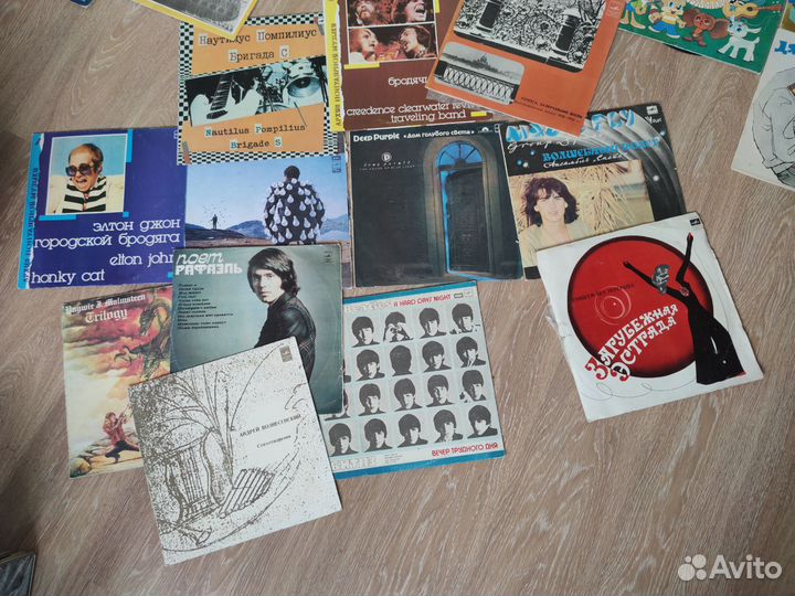 Виниловые пластинки СССР