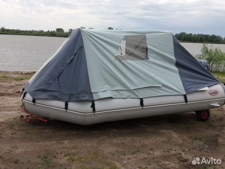 Лодка пвх 340 с тентом