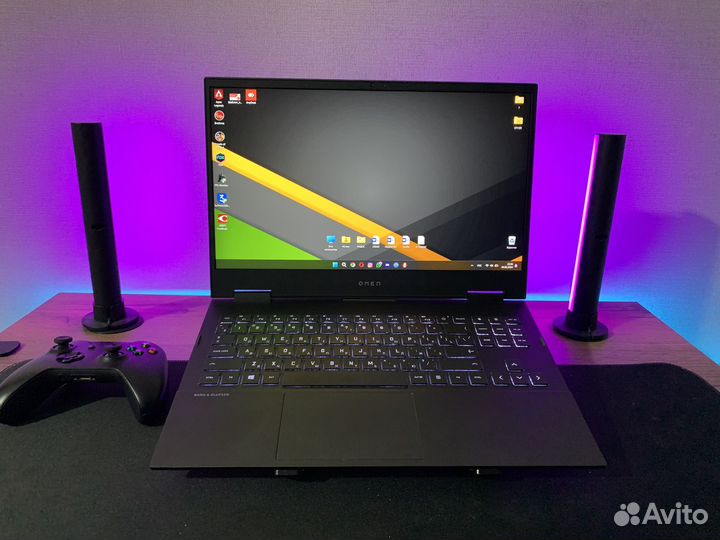 Мощный игровой HP omen 15