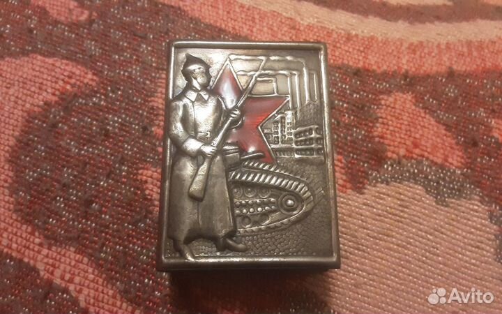 Спичечница ркка (красноармеец)
