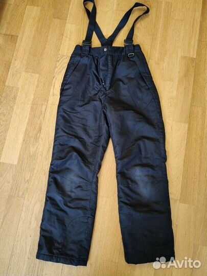 Зимние брюки 140 бу