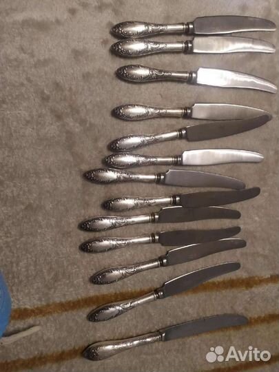 Ложки вилки ножи СССР