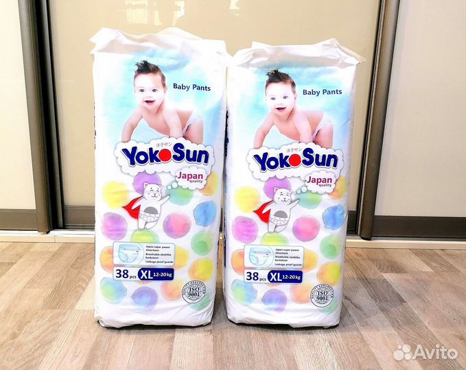 Подгузники трусики YokoSun XL