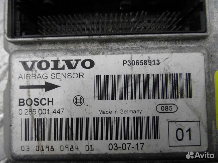 Эбу подушек безопасности Volvo XC90 1 (C) 30658913