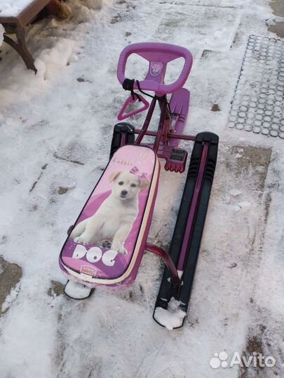 Детский снегокат