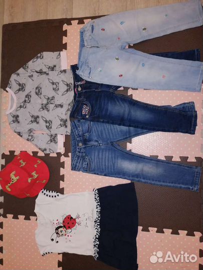 Пакет вещей на девочку 86-98