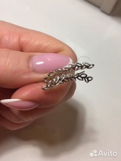 Серебряные серьги