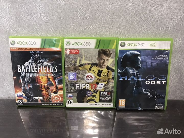 Лицензионные диски на Xbox