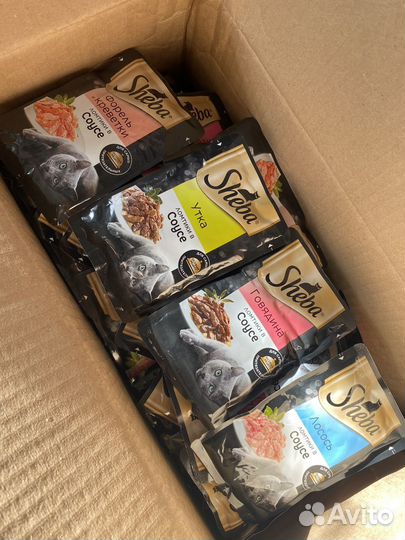 Корм для кошек sheba