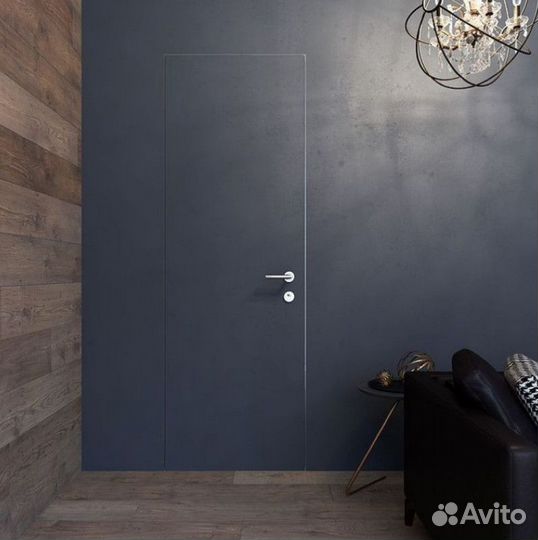 Дверь скрытая под отделку