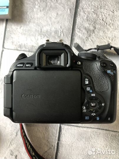 Фотоаппарат canon eos 600d