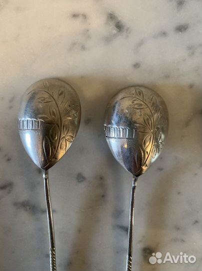 Серебряные ложки 84 проба