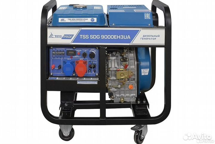 Дизель генератор TSS SDG 9000EH3UA