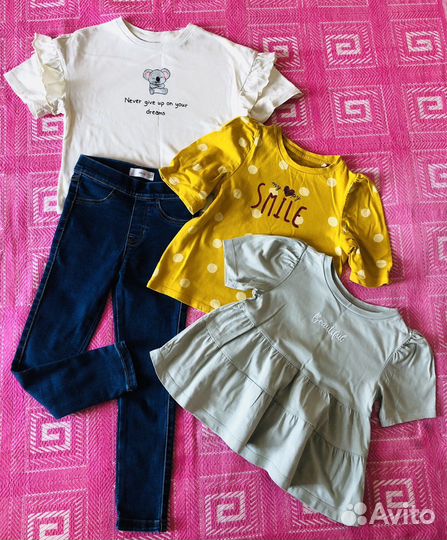 Пакет вещей для девочки 104 110