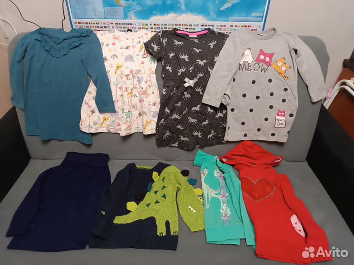 Вещи для девочки рост 104-116