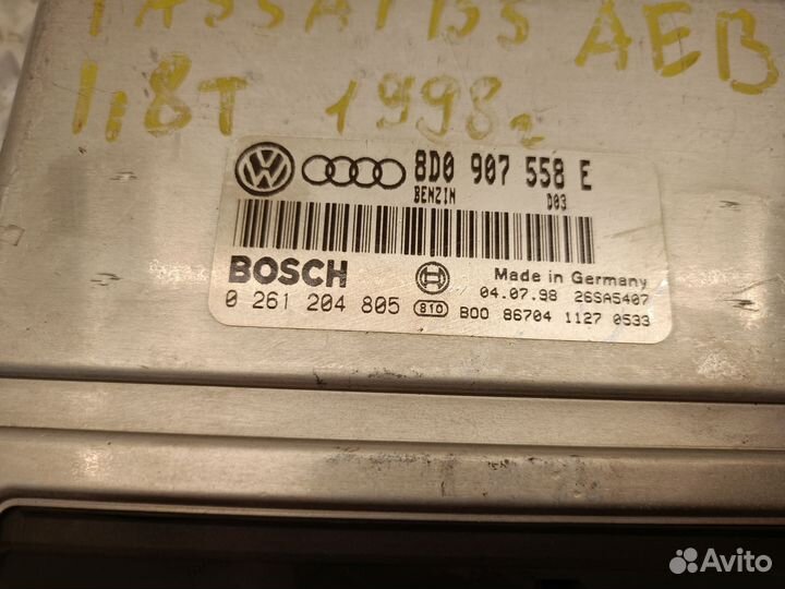 Эбу, мозги 1,8T AEB Volkswagen Passat B5