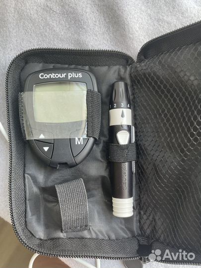 Глюкометр и ланцеты contour plus