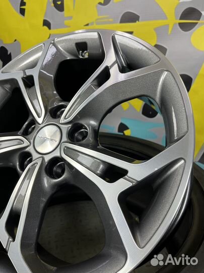 Khomen Wheels KHW1702 R17 Gray-FP для RAV4