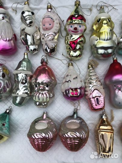 Елочные игрушки СССР