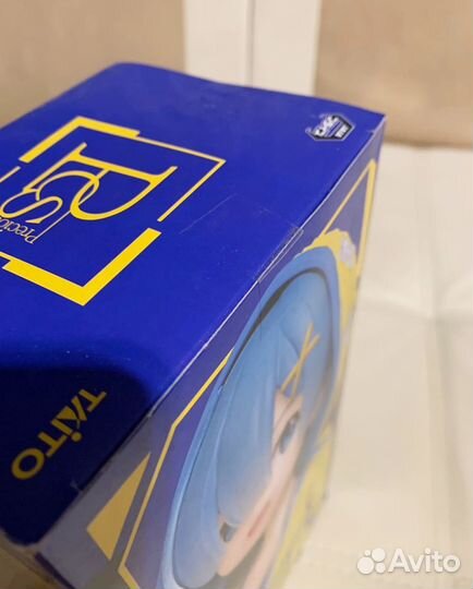 Оригинал аниме фигурка рем re:zero fluffy parka