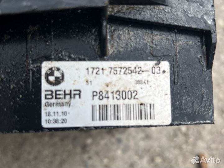 Масляный радиатор на bmw f01 f10 n63