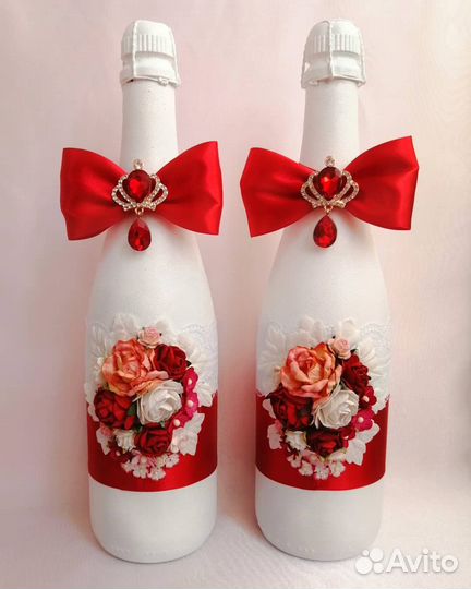 Свадебные аксессуары в разных цветах