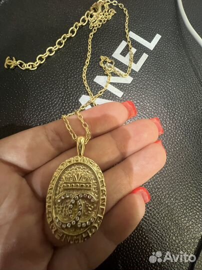 Цепь с кулоном оригинал Chanel