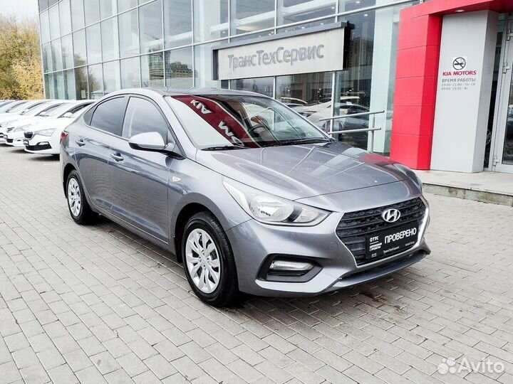 Hyundai Solaris 1.6 МТ, 2018, 57 908 км