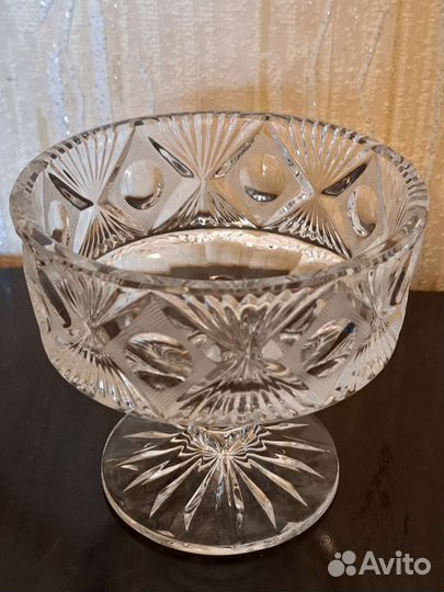 Конфетницы хрустальные СССР