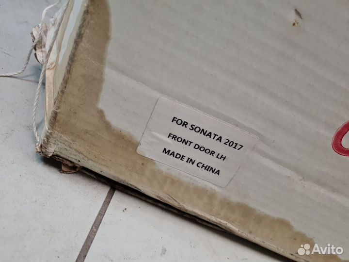 Дверь левая передняя Hyundai Sonata LF 2015-2019