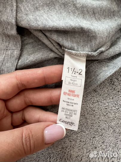 Летняя Одежда для мальчика рост 78-83см. 11-18 м