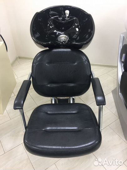 Парикмахерская мойка Найк с креслом Алекс