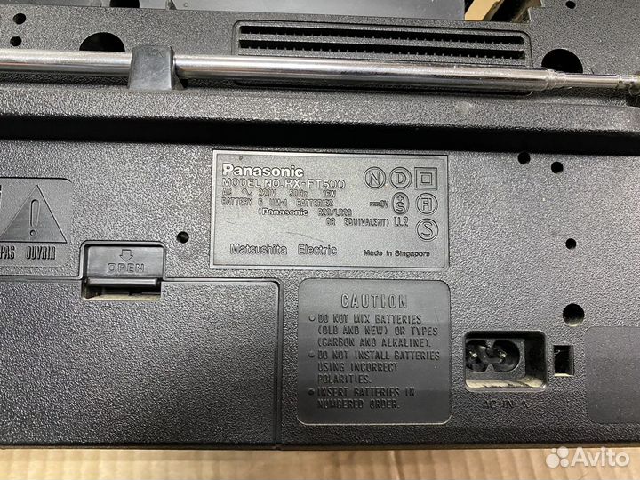 2-ух кассетная магнитола panasonic RX-FT500