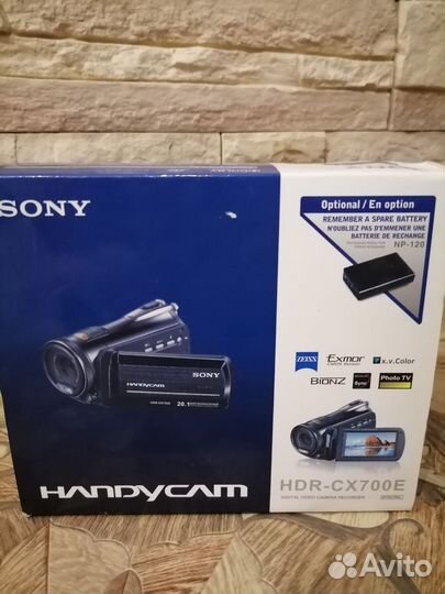 Видеокамера sony HDR-CX700E