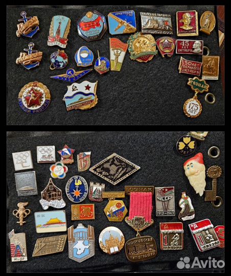 Значки и медали СССР
