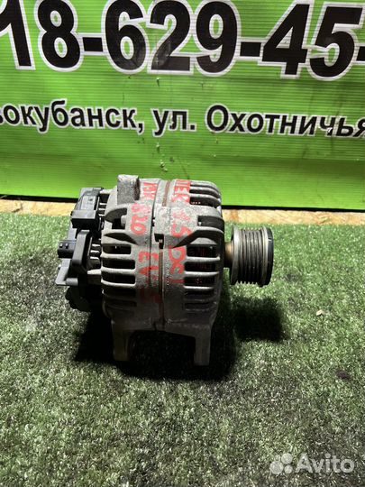 Генератор Renault Duster 1.5 DCI K9K 820 120A