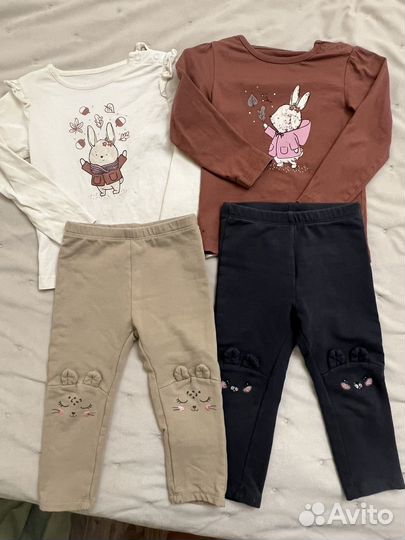 Пакет вещей на девочку 86-92