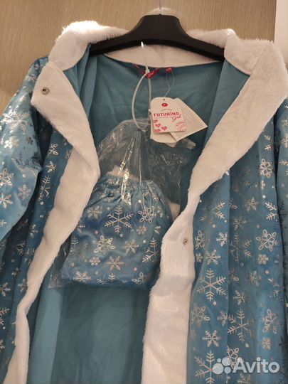 Наряд снегурочки 170р