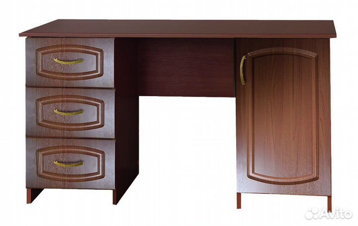 Стол письменный двухтумбовый в мдф