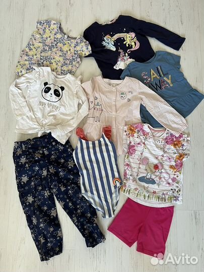 Пакет вещей на девочку 104