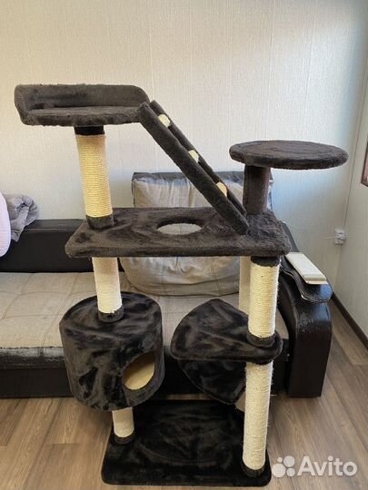 Когтеточка домик для кошки