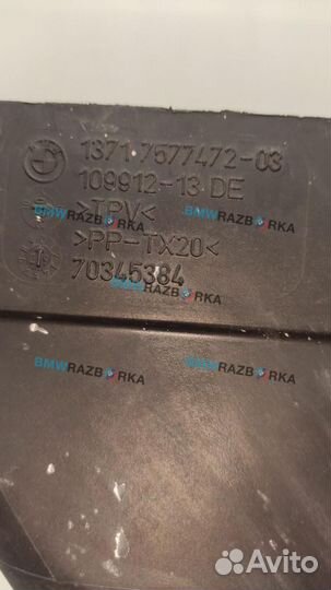 Патрубок воздушного фильтра правый BMW 5