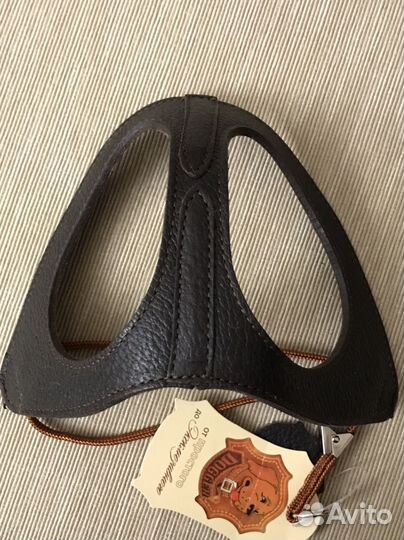 Шлейка жилетка Dogger 2 кожа для собак кошек