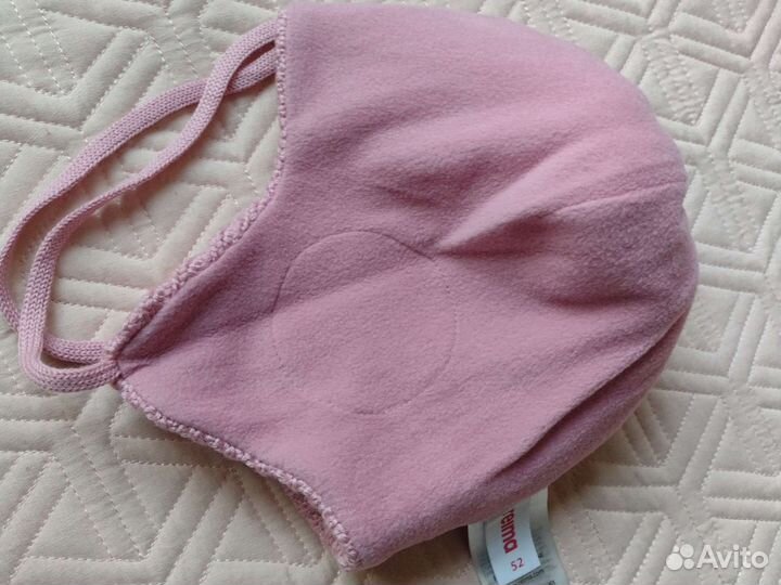 Новая зимняя шапка 52 Reima розовая девочка