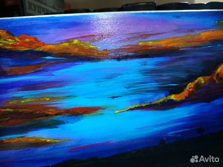 Картина на дереве