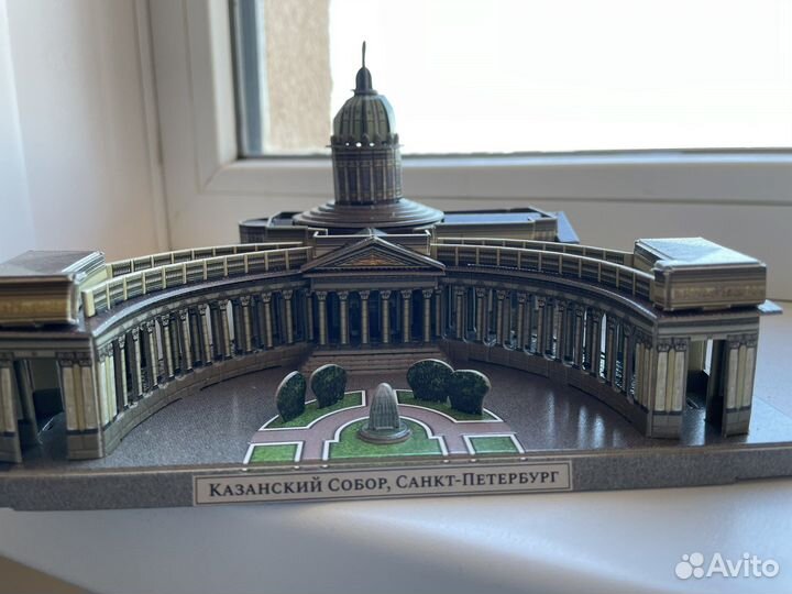 Сборная модель из картона Казанский Собор