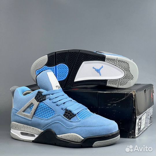 Кроссовки nike air jordan 4 с мехом