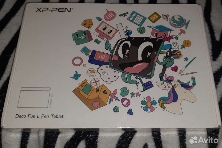 Графический планшет xppen Deco Fun L черный