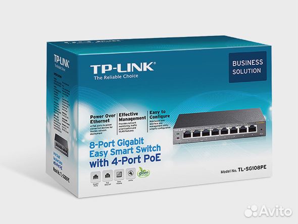 Коммутатор Tp-link TL-SG108PE